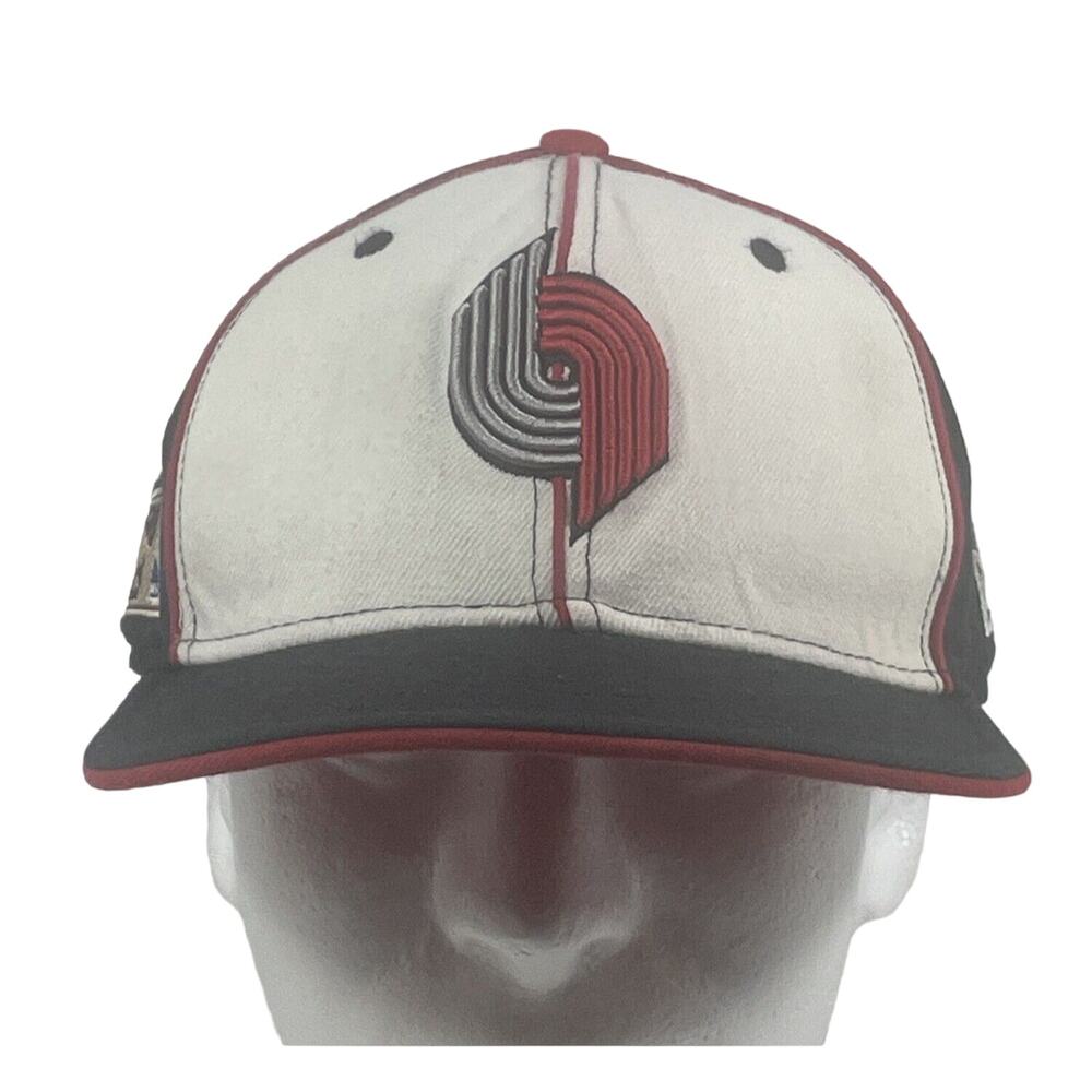Portland‎ Trailblazers New Era 59FIFTY Hardwood Classics Fitted Hat Size 7 5/8